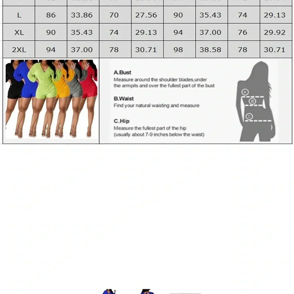 NWOT XL One Piece Jumpsuit For Women Long Sleeve Loose Short Pants - Picture 3 of 3